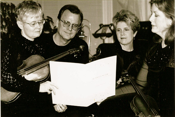 Quartet at work